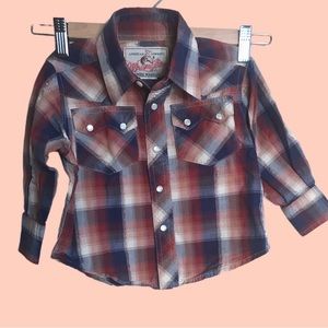 Vintage Wrangler Baby Western Shirt